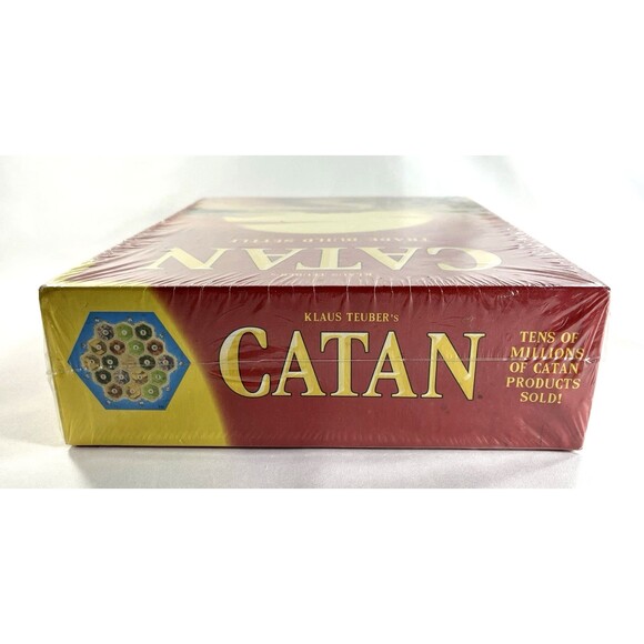 Klaus Teuber's Catan Trade Build Settle Board Game New Factory Sealed - Picture 8 of 9